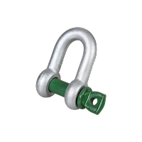 G-4151 Green Pin Dee Shackles Product Render 3